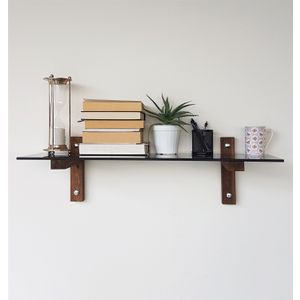Zidna Polica R101 Walnut Fume