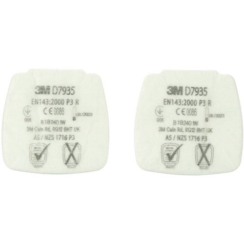 3M Secure Click filter za umetanje čestica D7935 P3 R D7935  4 St. slika 1