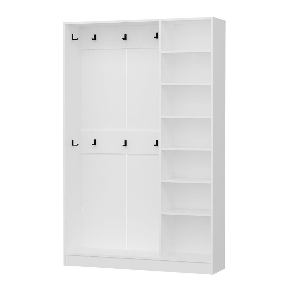 Hall Stand Kale - 8119 u bijeloj boji slika 3