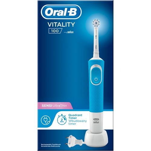 Oral-B električna četkica D100 Vitality Sens Blue slika 2