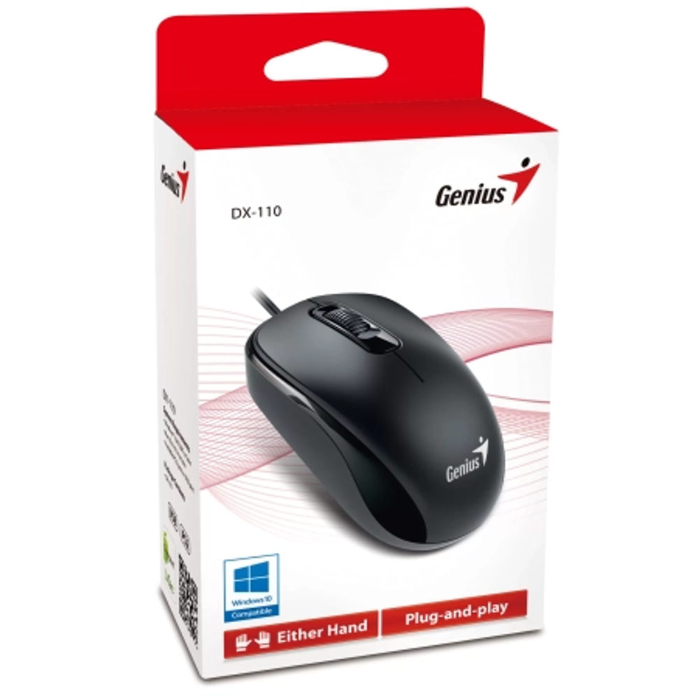 Genius Miš DX-110 crni slika 3