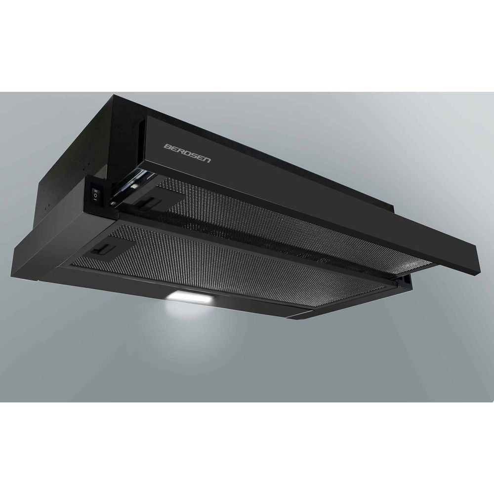 Teleskopska kuhinjska napa 50cm crna BT-238 slika 4