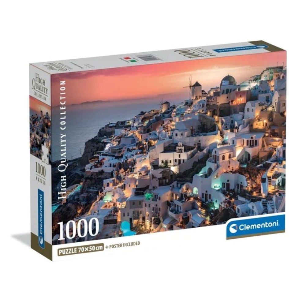 Clementoni CL39933 Puzzle Sjene Santorinija 1000kom slika 1