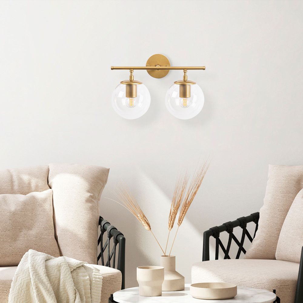 Zidna Lampa Roe - 10730 Shiny Gold slika 2