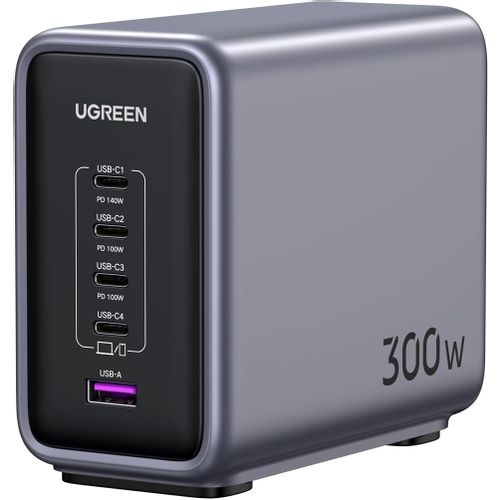 Ugreen Nexnode 300W GaN II 5-portni USB punjač - kutija slika 1