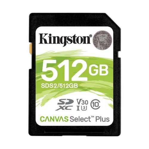 SD memorijska kartica 512GB Kingston Select Plus klasa 10 slika 1