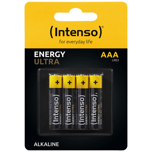 (Intenso) Baterija alkalna, AAA LR03/4, 1,5 V, blister 4 kom - AAA LR03/4 slika 1