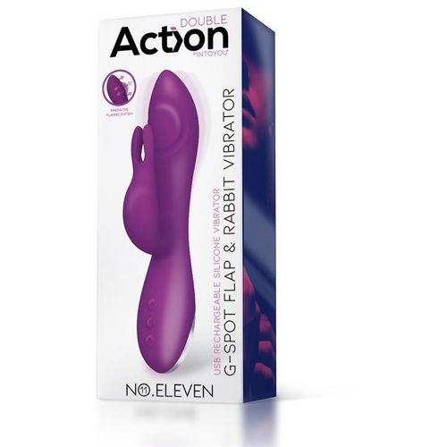 Action No.Eleven G-Spot and Rabbit Double Function Vibrator slika 13