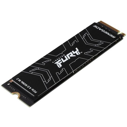 Kingston SFYRD/2000G M.2 NVMe 2TB SSD, FURY Renegade, PCIe Gen 4x4, 3D TLC NAND, Read up to 7,300 MB/s, Write up to 7,000 MB/s, 2280, Includes cloning software slika 1