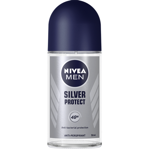 NIVEA Men Silver Protect dezodorans roll-on 50ml slika 1