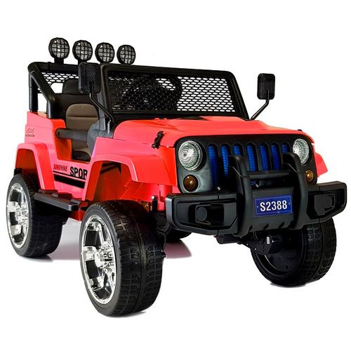 Licencirani S2388 Off Road Jeep crveni - auto na akumulator slika 1