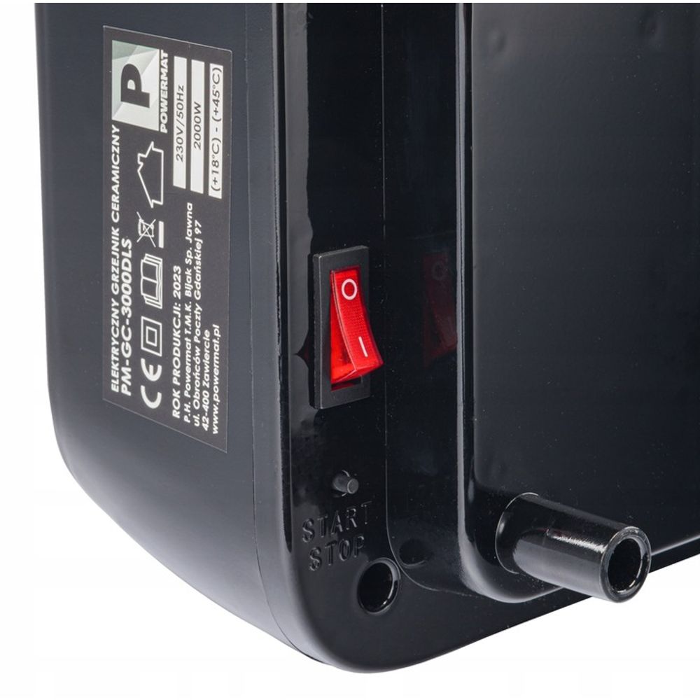 Zračna zavjesa KERAMIČKI grijač 2000W PM-GC-3000DLS LCD daljinski upravljač slika 3