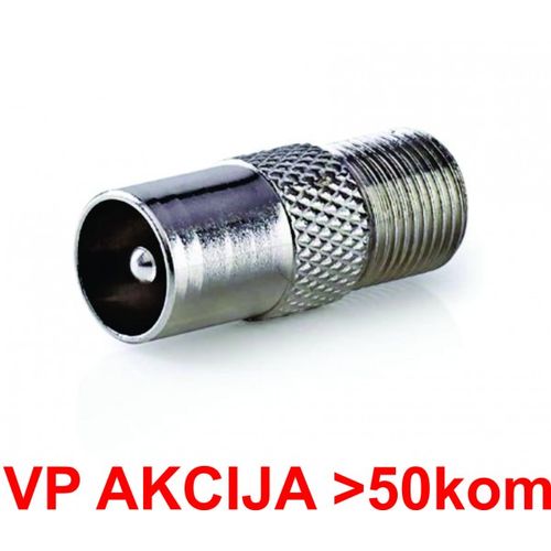 CON-FC-025 ** F female to IEC male adaptor, Zinc Alloy 25kom pakovanje (16) slika 4