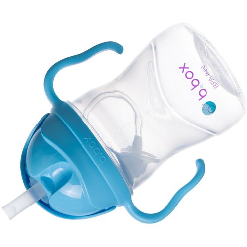 b.box Sippy cup bočica sa slamkom - blueberry slika 6