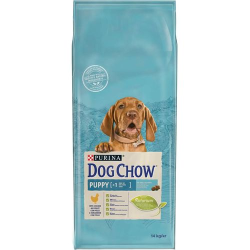 DOG CHOW Hrana za štence, Piletina, Sve rase pasa, 14 kg XXL slika 1