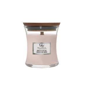 WOODWICK JAR CLASSIC MINI, svijeća mirisna Vanila i morska sol