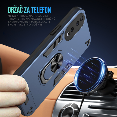 Torbica Hard Ring za iPhone 16 Pro Max 6.9 tamno zelena slika 3