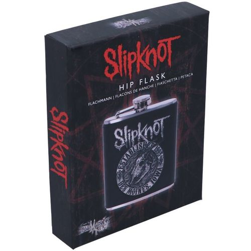 NEMESIS NOW SLIPKNOT - FLAMING GOAT HIP FLASK slika 4