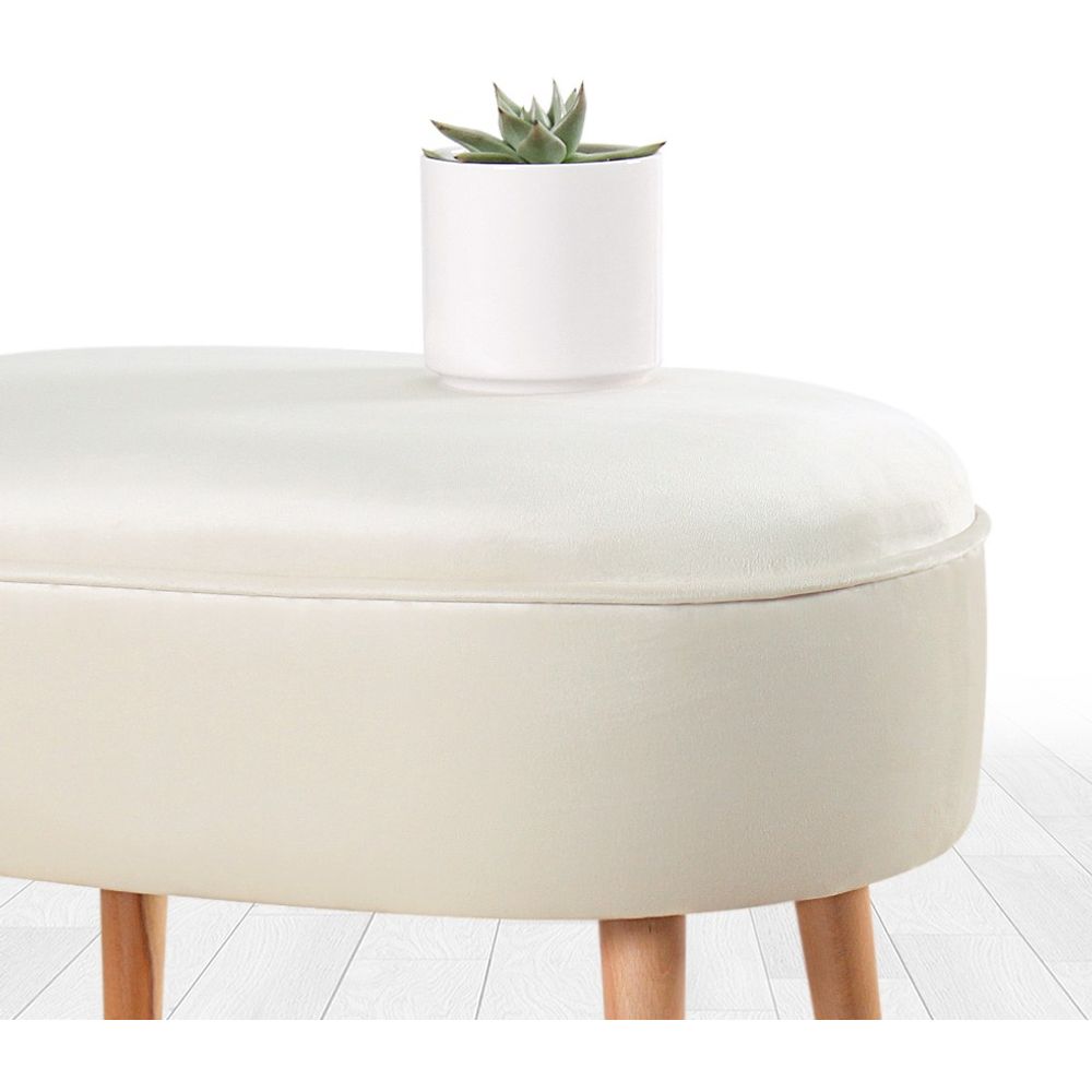 Moile - Cream Cream Pouffe slika 4