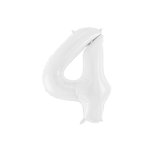 FB130-4 Folijski balon 4 Bijeli 86cm