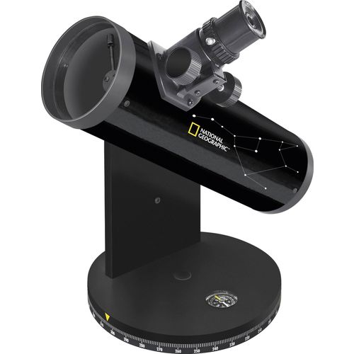 National Geographic 76/350, DOBSON zrcalni teleskop azimutalna dobson Uvećanje 18 do 117 x slika 6