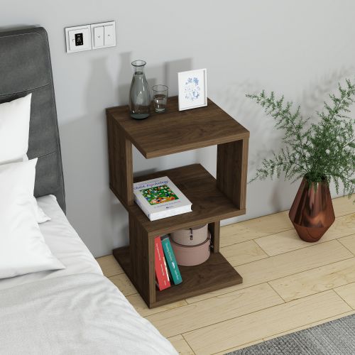 Salvıa - Walnut Walnut Nightstand slika 2