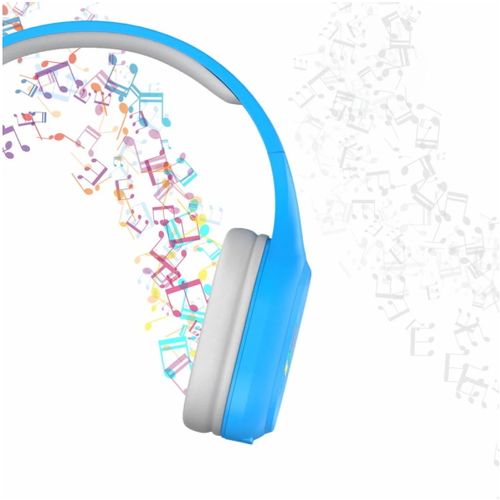 MANTA slušalice + mikrofon, za djecu i mlade, BT, naglavne, plave HDP802BL slika 6