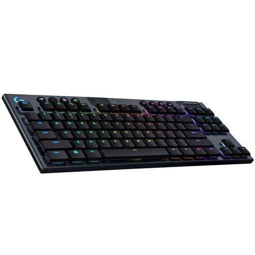 Logitech G915 LIGHTSPEED Tenkeyless Wireless Gaming Kbd - GL Clicky - Carbon, US slika 1