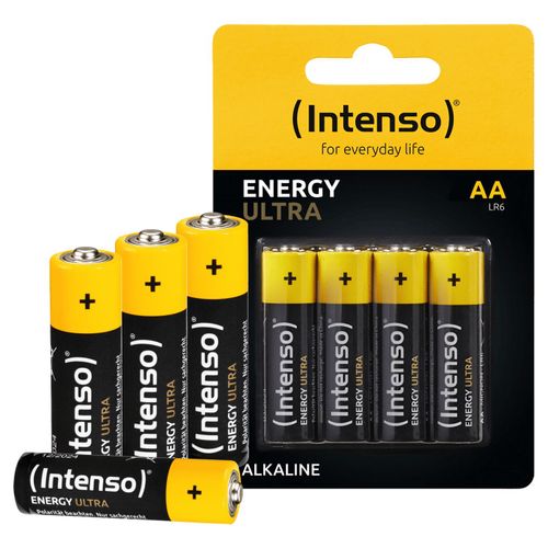 (Intenso) Baterija alkalna, AA LR6/4, 1,5 V, blister 4 kom - AA LR6/4 slika 2