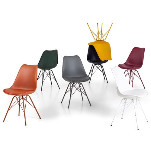 Blagovaonske stolice od umjetne kože 4 kom sive slika 18