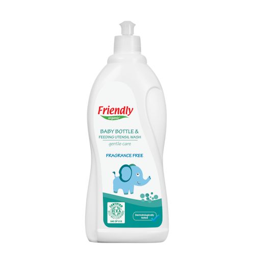 Friendly Organic Organski gel za pranje bebi flašica i pribora 750ml slika 1