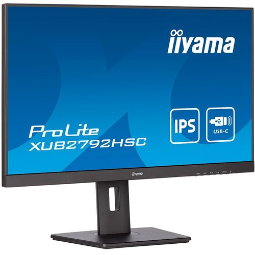 Monitor IIYAMA 27" XUB2792HSC-B5, IPS, FHD, 75Hz, 4ms, HDMI, DP, USB-C slika 2