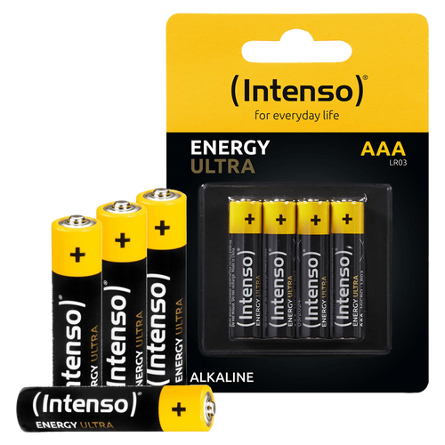 (Intenso) Baterija alkalna, AAA LR03/4, 1,5 V, blister 4 kom - AAA LR03/4 slika 3