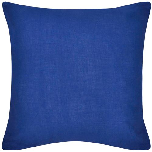 130919 4 Blue Cushion Covers Cotton 40 x 40 cm slika 14