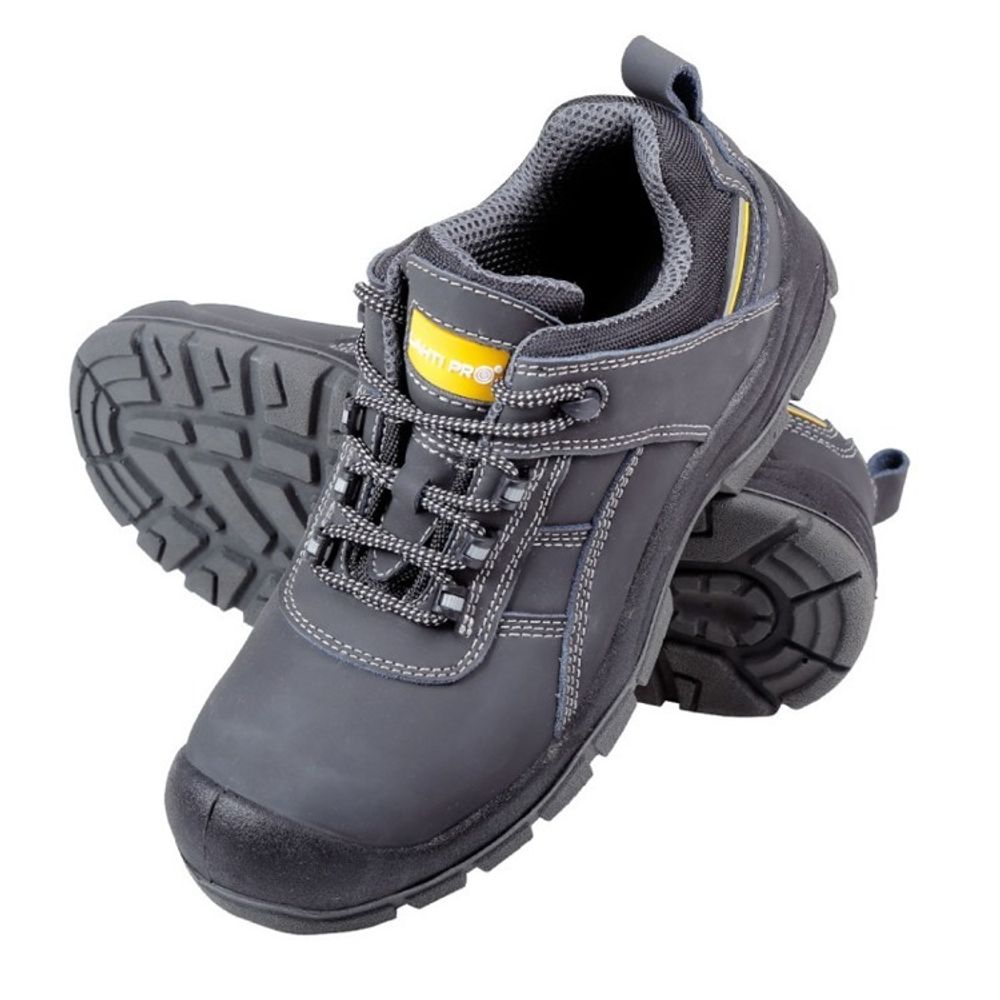 CIPELE NUBUCK CRNO-ŽUTE S3 SRC 45  L3041445 slika 1