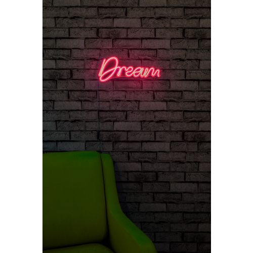 Wallity Ukrasna plastična LED rasvjeta, Dream - Pink slika 3