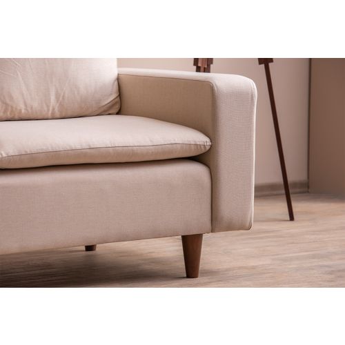 Atelier Del Sofa Dvosjed, Krem, Lungo - Cream slika 3