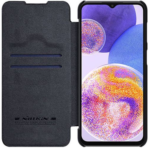 Nillkin – Qin Leather Case – Samsung Galaxy A23 4G / A23 5G – Crna slika 2