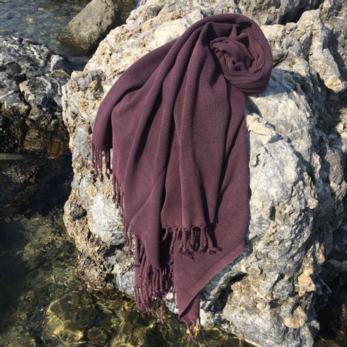 Taslanmiš Damson Fouta Peškir za Plažu slika 2