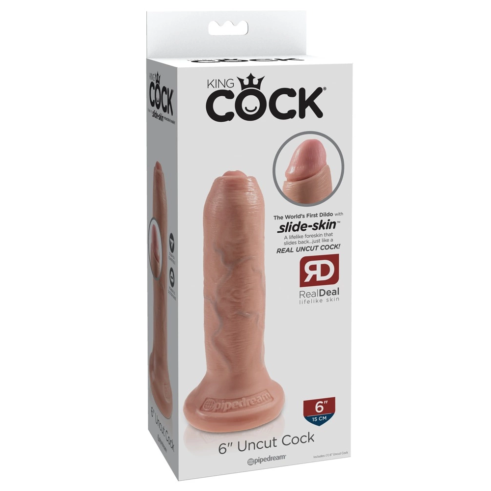 King Cock 6 in. Uncut slika 1