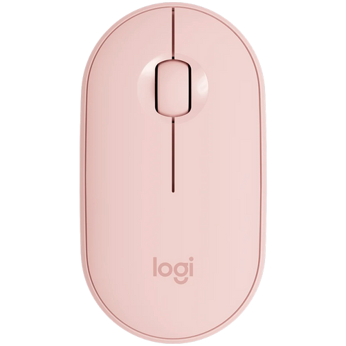 LOGITECH M350S Pebble 2 Bluetooth Miš - Tonal Rose slika 1