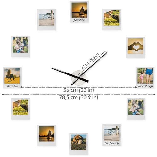 Sat dojmova - sat s okvirima za fotografije slika 9