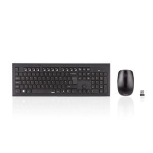 Hama Komplet bežična tastatura + miš CORTINO, crni, SRB