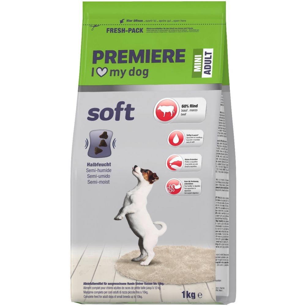 Premiere Soft Mini Adult govedina 1 kg slika 1