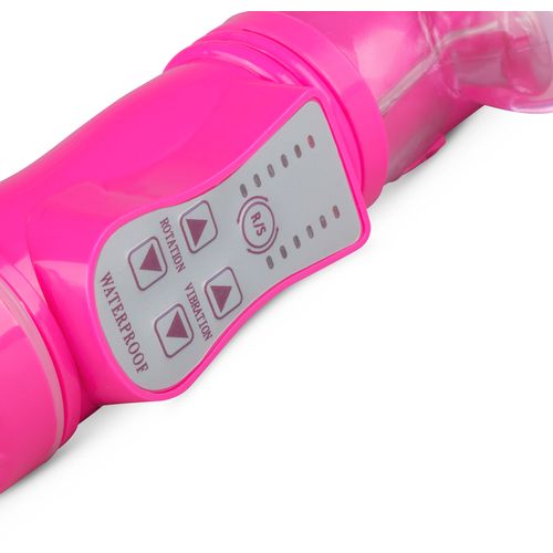 Rabbit vibrator EasyToys - ružičasti slika 5