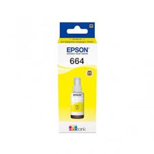 Epson C13T66444A T6644 EcoTank Yellow ink bottle
