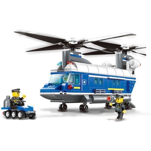 Kreativne kocke - policijski helikopter slika 2