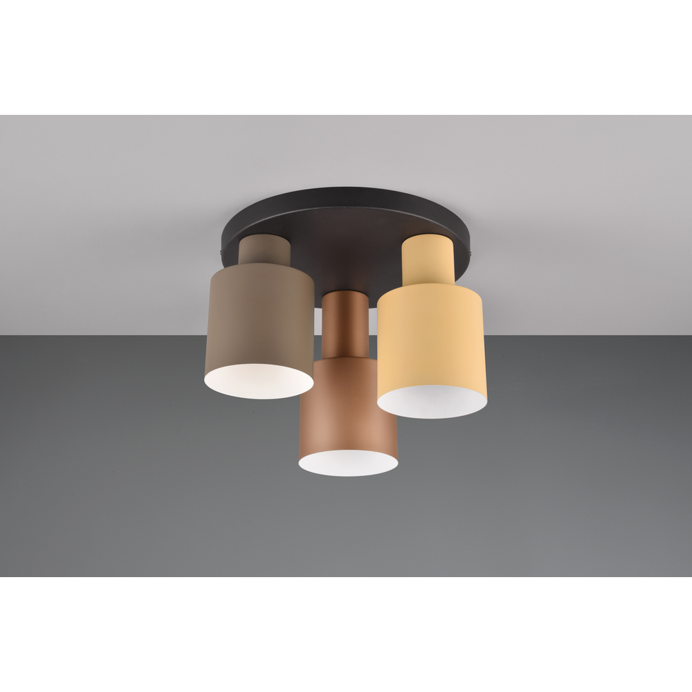 AGUDO-3 stropna lampa MULTIKOLOR 3XE27 slika 4