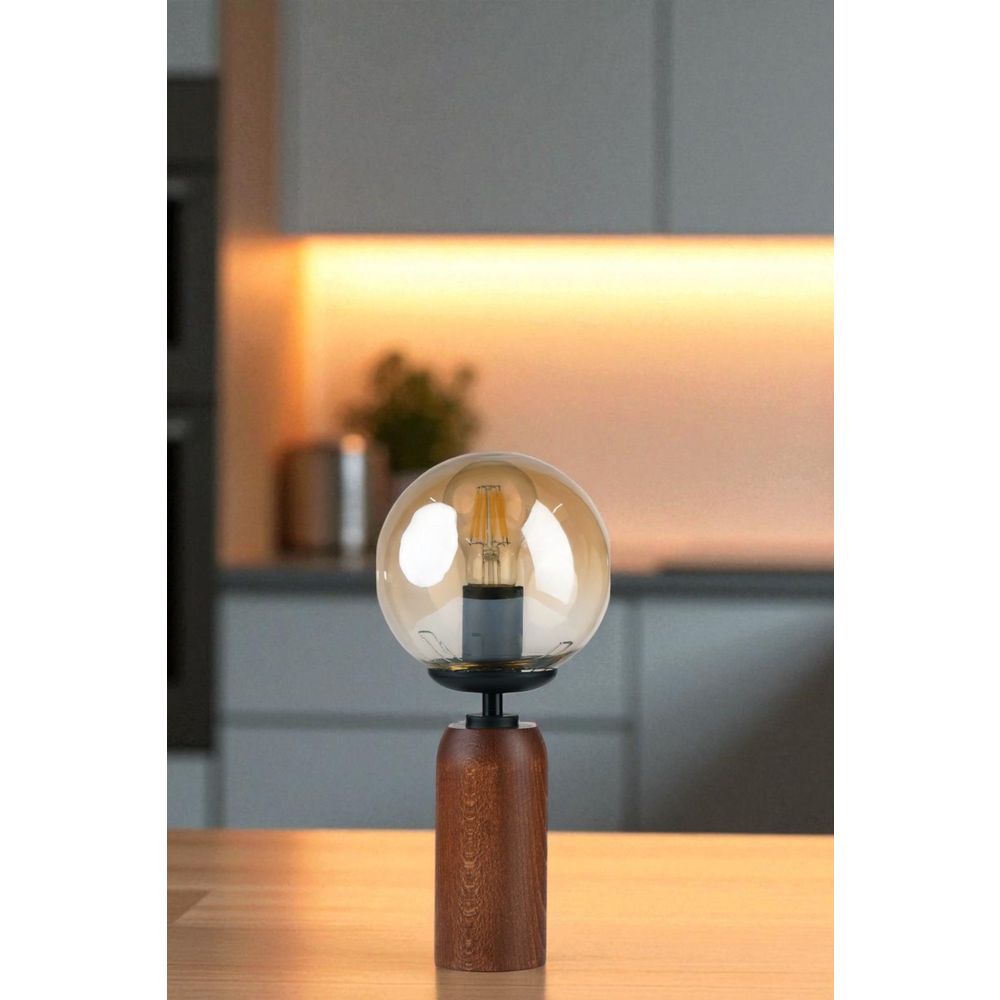 Lampa za sto 8900-2 HoneyBlackWalnut slika 2
