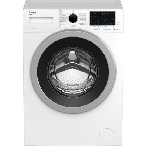 Beko WUE 9636 XST veš mašina, 9 kg, 1200 rpm, ProSmart™ Inverter Motor,  SteamCure™,  HomeWhiz®,  dubina 55 cm slika 1